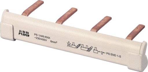 ABB KNX Samleskinner 1 Fase 4 Kontakter PS 1/4/6-KNX ABB KNX Samleskinner 1 Fase 4 Kontakter PS 1/4/6-KNX