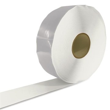 Gulvtape  Denfoil Line Marking  75 mm x 30 m  Hvit farge   