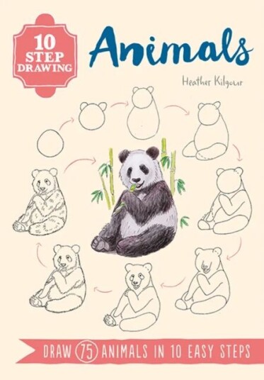 10 Step Drawing: Animals Av Heather Kilgour