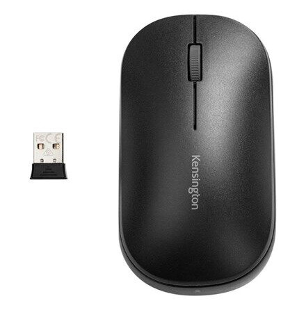 Kensington SureTrack Dual Wireless Mouse - Mus - Optisk - 4 - Svart