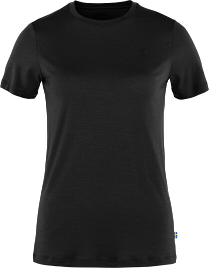 Fjellreven Abisko Wool Ss W Black Female