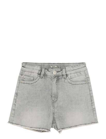Indian Blue Jeans Denim Shorts Wide Grey Grey 110