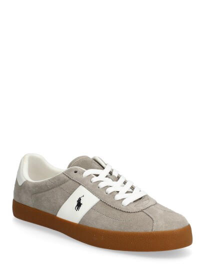 Polo Ralph Lauren Court Vulc Suede Sneaker Grey 47 Polo Ralph Lauren Court Vulc Suede Sneaker Grey 47