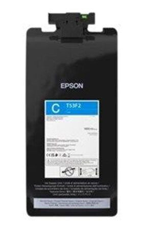 Epson T53F2 - Large Format - cyan - original - ink pouch - Ink pouch Blå