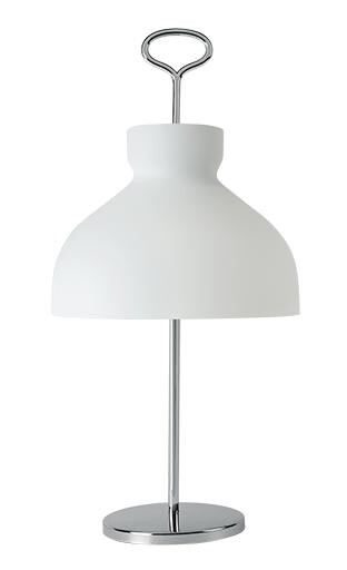 TATO Arenzano Bordlampe Høy Hvit & Krom