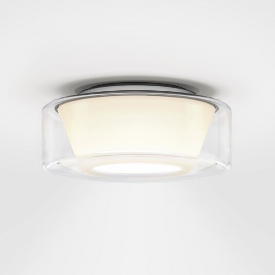 Serien Lighting Curling M taklampe 927 glass/konisk   Stue 11 Gjennomsiktig