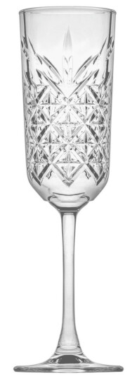 Pasabahçe Champagneglass Timeless; 17.5cl, 6x22.5 cm (ØxH); Transparent; 6 Stykk / Forpakning