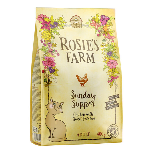 Rosie'S Farm Adult Kylling Med Søtpotet 400 G