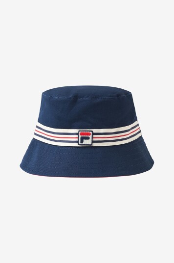FILA Hatt Pariana Reversible Bucket Hat Blå FILA Hatt Pariana Reversible Bucket Hat Blå