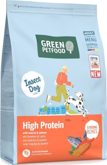 Green Petfood Tørrfôr Insectdog High Protein Med Insekter & Laks 3 kg
