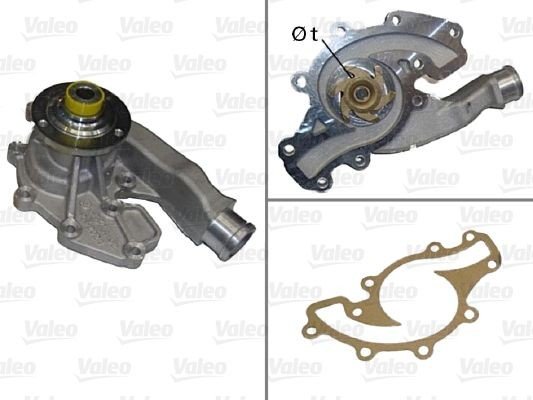 VALEO 506829 Vannpumpe VALEO 506829 Vannpumpe