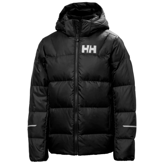 Helly Hansen Dunjakke JR Isfjord Down Jacket 2.0 Svart Helly Hansen Dunjakke JR Isfjord Down Jacket 2.0 Svart