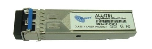 Allnet All4751 Lc Enkeltmodus 1000Base-Lx 10 Km 1310 Nm Allnet/3Com/Cisco/D-Link/Zyxel/Enterasys/Lancom