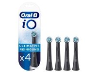 Braun Oral-B iO Ultimate Clean , 4 stykker, Sort, 3 måned(er), Oral-B, Blister