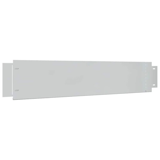 vidaXL Plengjerde 15 stk galvanisert stål 100x20 cm