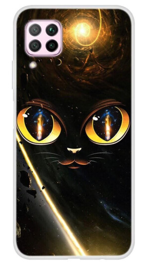 INCOVER Huawei P40 Lite Fleksibel Plast Deksel - Katt