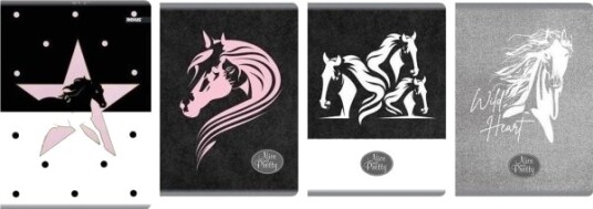 Beniamin Skrivebok A5/80K Korte Nice&Pretty 5 Stk