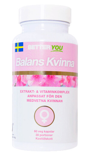 Balance Woman, 60 kapsler Balance Woman, 60 kapsler