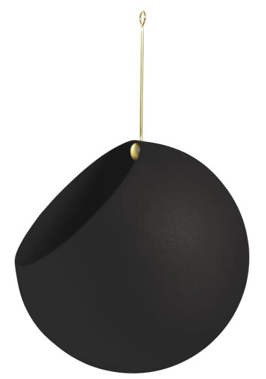 AYTM GLOBE hengende krukke Ø21 cm h32 cm Black