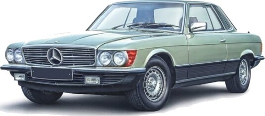 Italeri Mercedes 500 SLC Byggesett 1:24
