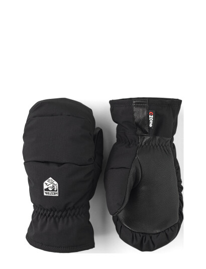 Hestra Foss Jr. - Mitt Pink - Black - 6-7Y