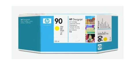 HP HP 90 Blekkpatron gul C5064A HP HP 90 Blekkpatron gul C5064A