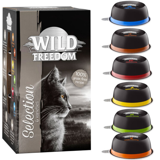 Wild Freedom Adult Skåler 6 X 85 G Blandet Pakke