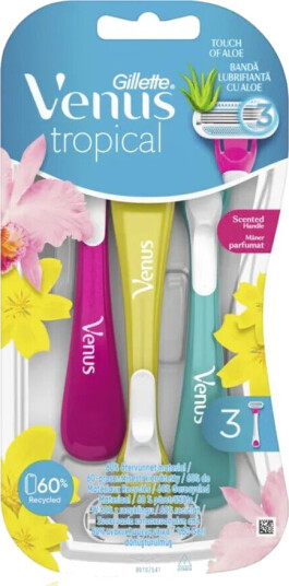Gillette Venus Tropical, Gillette Barberhøvler