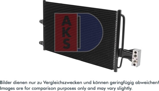 Kondensator, klimaanlegg AKS DASIS 062090N