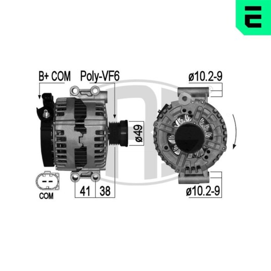 Dynamo ERA 209038A