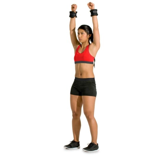 Iron Gym Ankel og håndleddvekt 2 kg sett med 2 Iron Gym Ankel og håndleddvekt 2 kg sett med 2