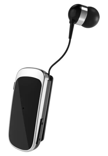 XO BE21 In-Ear Bluetooth Hodetelefoner med Uttrekkbar Ledning Svart