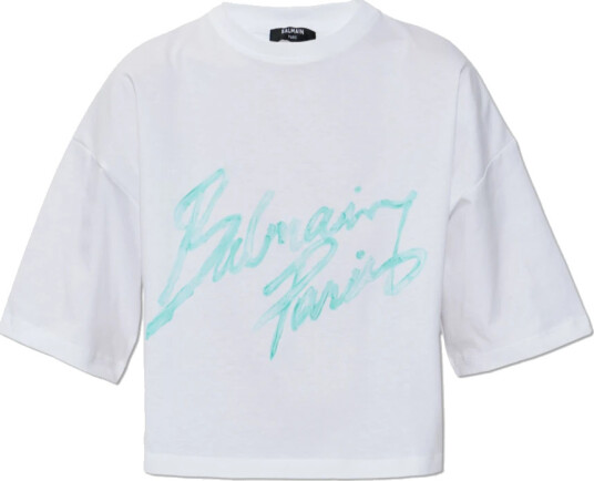 Balmain Dame Topper Hvit S,