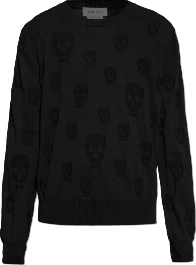 Alexander McQueen Herre Strikkevarer Svart L,
