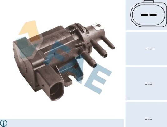 Trykkomformer, turbolader FAE 56006 Trykkomformer, turbolader FAE 56006
