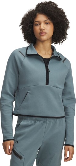 Under Armour Unstoppable Half Zip Treningstrøye Dame Blå S