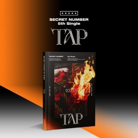 Secret Number  Tap  Incl. 128pg Photobook, Sticker, Photocard Mini Holder, 2 Photocards + Folded Poster  CD
