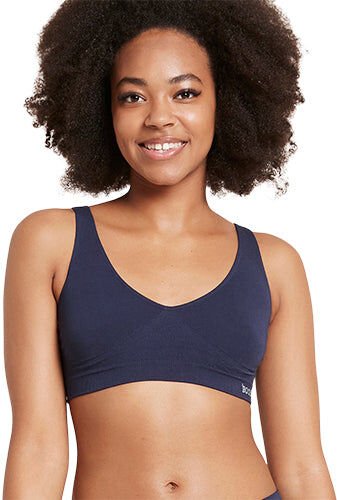 Boody Shaper Crop Bra Navy   Str. Xs