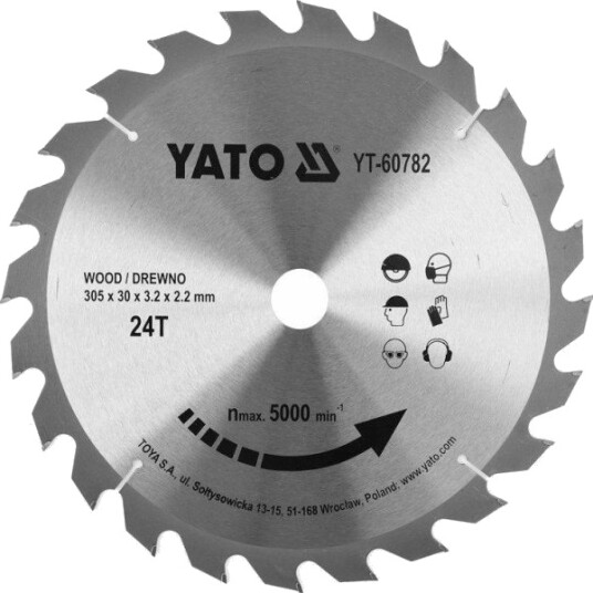 Yato Sagblad Skjæreskive 305*24*30 60782