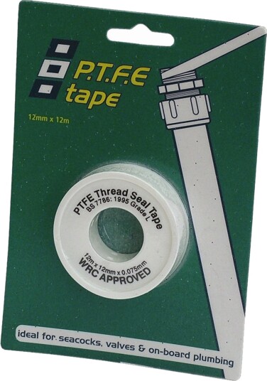 PSP Gjengetape 12 mm 12 m hvit PSP Gjengetape 12 mm 12 m hvit