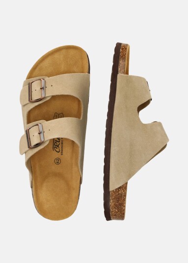 Cruz Cosimo Leather Cork Sandal