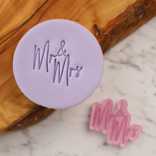 Sweet Stamp Embosser Liten Mr & Mrs 