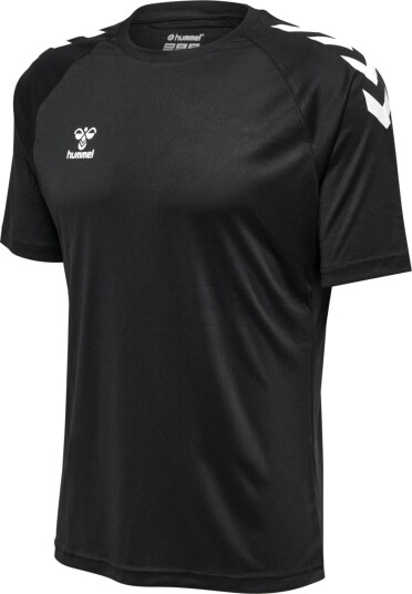 Hummel Hmlcore Xk Core Poly T-Shirt S/S Kids Barn 2001 Black 140 Hummel Hmlcore Xk Core Poly T-Shirt S/S Kids Barn 2001 Black 140