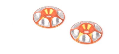 Schumacher MK5580O - Alloy M3 Wing Washer - Orange