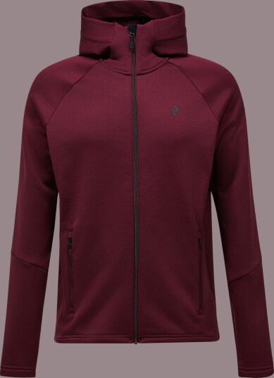 Peak Performance Men"s Rider Essentials Zip Hood Porto/Porto XL