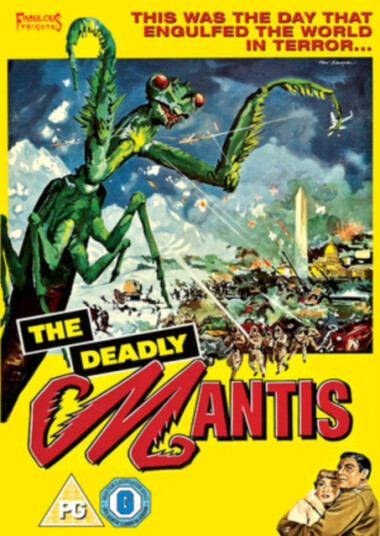 The Deadly Mantis DVD