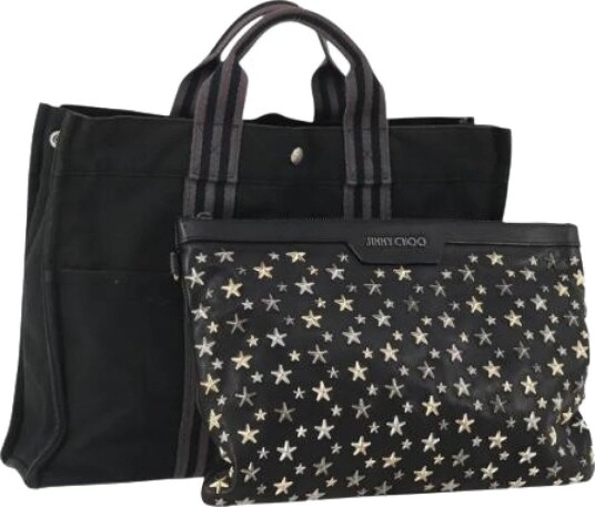 Jimmy Choo Pre owned Dame Pre owned Svart ONE SIZE, Jimmy Choo Pre owned Dame Pre owned Svart ONE SIZE,