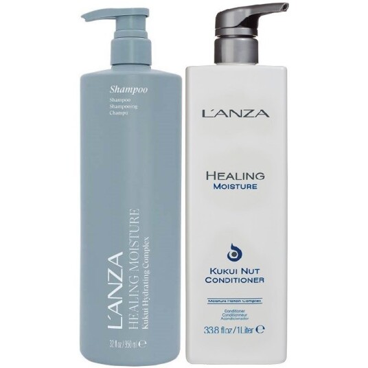Lanza Healing Moisture Bundle Shampoo 950 ml & Conditioner 1000 ml