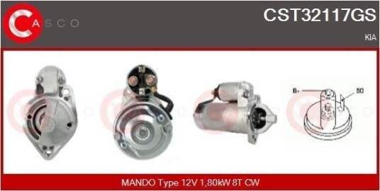 CASCO CST32117GS Starter