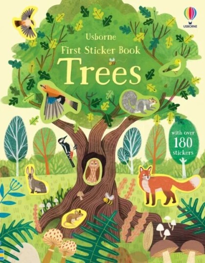 First Sticker Book Trees Av Jane Bingham